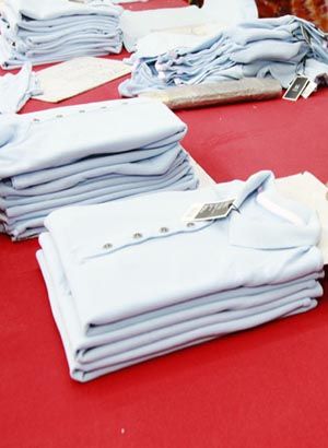 Single garment, finished